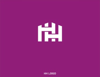 Projekt graficzny logo dla firmy online HH LOGO