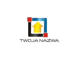 Projekt graficzny logo dla firmy online dom