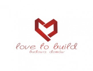 Projekt logo dla firmy Love to build | Projektowanie logo