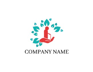 Projekt graficzny logo dla firmy online dom opieki senior
