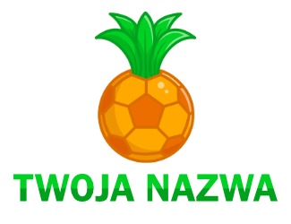 Projekt graficzny logo dla firmy online Ananas Piłka