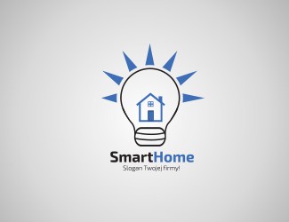 Projekt graficzny logo dla firmy online Inteligentny dom
