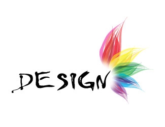 Projekt logo dla firmy Design flower | Projektowanie logo