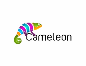 Projekt graficzny logo dla firmy online Cameleon