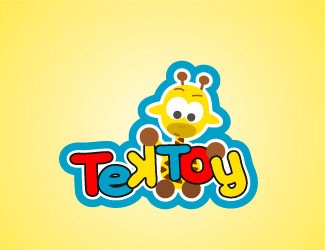 Projekt graficzny logo dla firmy online TekToy