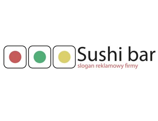 Projekt graficzny logo dla firmy online sushi bar