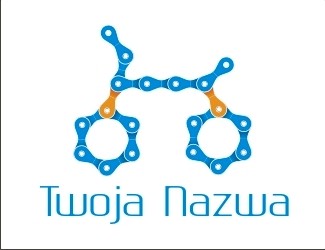 Projekt graficzny logo dla firmy online rower 3