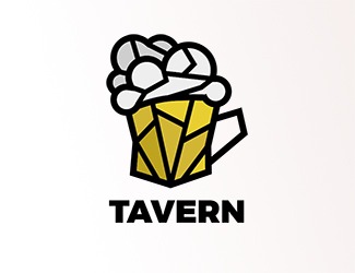Projekt logo dla firmy Tawerna | Projektowanie logo