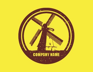 Projekt logo dla firmy Windmill | Projektowanie logo