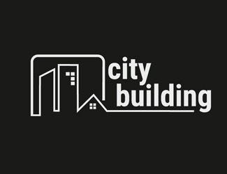 Projekt graficzny logo dla firmy online City Building