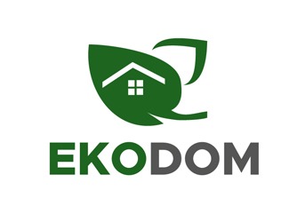 Projekt logo dla firmy EkoDom | Projektowanie logo