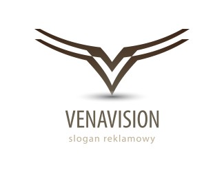 Projekt graficzny logo dla firmy online Venavision