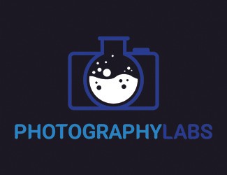 Projekt logo dla firmy Photography Labs | Projektowanie logo