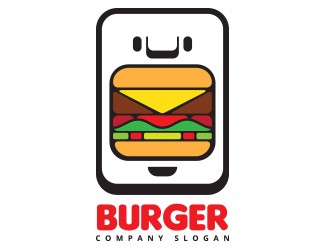 Projekt graficzny logo dla firmy online BURGER