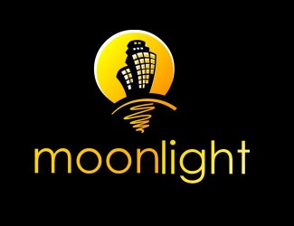 Projekt graficzny logo dla firmy online Moonlight 