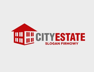 Projekt graficzny logo dla firmy online CityEstate2
