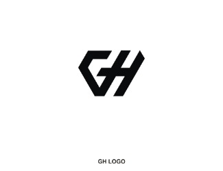 Projekt graficzny logo dla firmy online GH LOGO