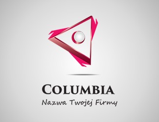 Projekt graficzny logo dla firmy online Columbia