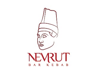 Projekt graficzny logo dla firmy online Nemrut - bar kebab
