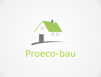 Projekt logo dla firmy proeco-bau | Projektowanie logo