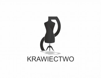 Projekt logo dla firmy Krawiectwo | Projektowanie logo