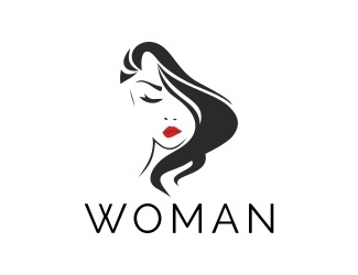 Projekt graficzny logo dla firmy online Woman