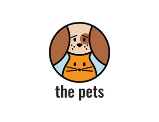 Projekt logo dla firmy the pets | Projektowanie logo