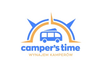 Projektowanie logo dla firmy, konkurs graficzny camper's time