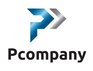 Projekt logo dla firmy P company | Projektowanie logo