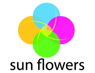 Projekt logo dla firmy Sun Flowers | Projektowanie logo