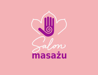 Projekt graficzny logo dla firmy online Salon masażu