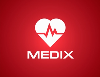 Projekt logo dla firmy MEDIX | Projektowanie logo