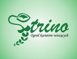 Projekt logo dla firmy Strino - Wiszące kwiaty | Projektowanie logo