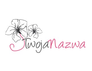 Projekt graficzny logo dla firmy online logo kwiaty