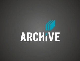 Projekt graficzny logo dla firmy online Archive