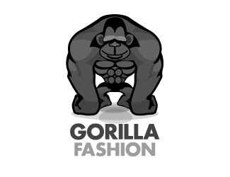 Projekt logo dla firmy gorilla fashion | Projektowanie logo