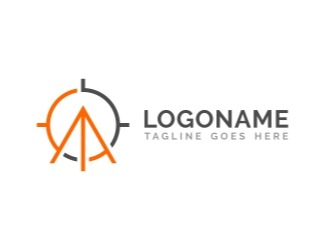 Projekt graficzny logo dla firmy online Geodezja