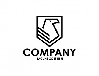 Projekt graficzny logo dla firmy online Orzeł na tarczy