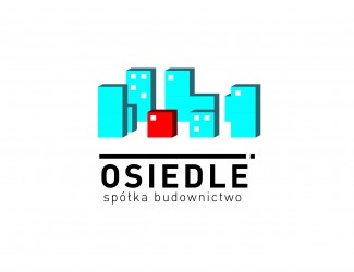 Projekt graficzny logo dla firmy online osiedle nieruchomości