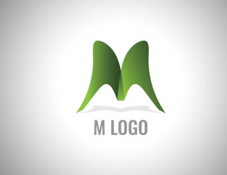 Projekt logo dla firmy M litera | Projektowanie logo