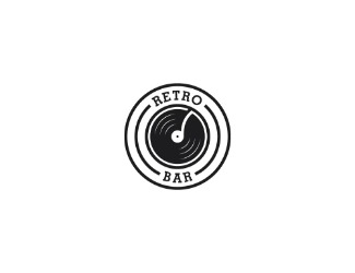 Projekt graficzny logo dla firmy online Retro Bar