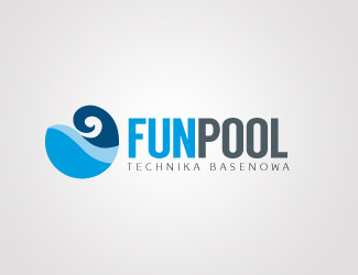 Projekt logo dla firmy Funpool | Projektowanie logo