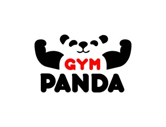 Projekt logo dla firmy GYM PANDA | Projektowanie logo