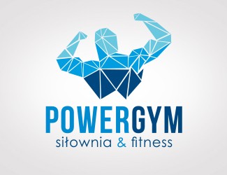 Projekt logo dla firmy PowerGym | Projektowanie logo
