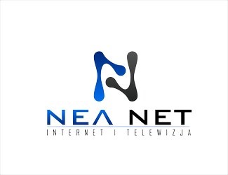Projekt graficzny logo dla firmy online NET