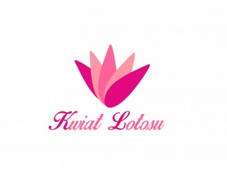 Projekt logo dla firmy Kwiat Lotosu | Projektowanie logo