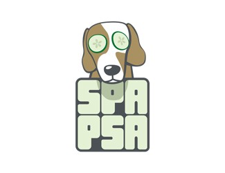 Projekt logo dla firmy Spa Psa | Projektowanie logo