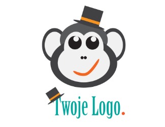 Projekt logo dla firmy Małpka | Projektowanie logo