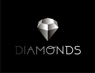 Projekt graficzny logo dla firmy online DIAMONDS
