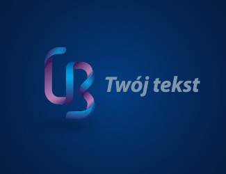Projekt logo dla firmy CB Twój tekst | Projektowanie logo